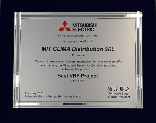 Best VRF Project 2020 Award