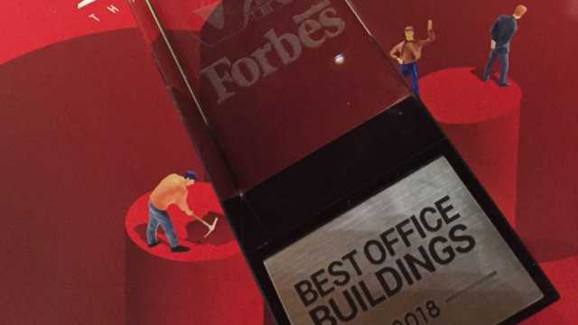 One United Properties was awarded for its office division at Forbes Office Buildings 2018 Awards