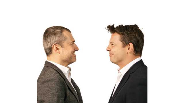 One United Properties founders Victor Căpitanu and Andrei Diaconescu on Business Magazin cover