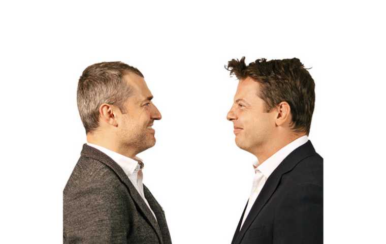 One United Properties founders Victor Căpitanu and Andrei Diaconescu on Business Magazin cover