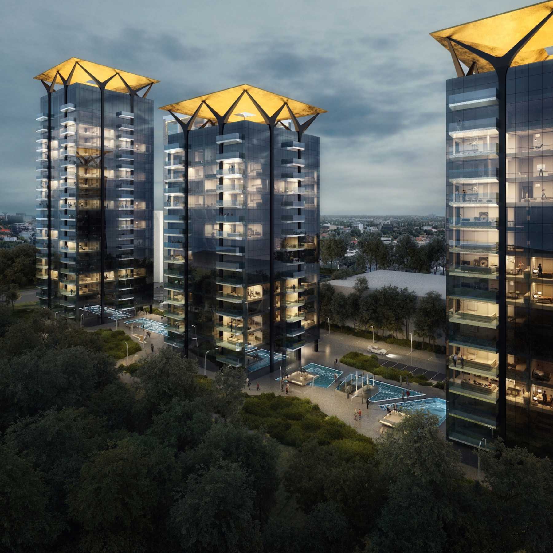 One Floreasca City reaches street level