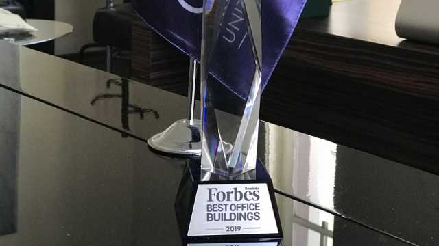 One United Properties, award-winning company at Forbes Best Office Building Gala