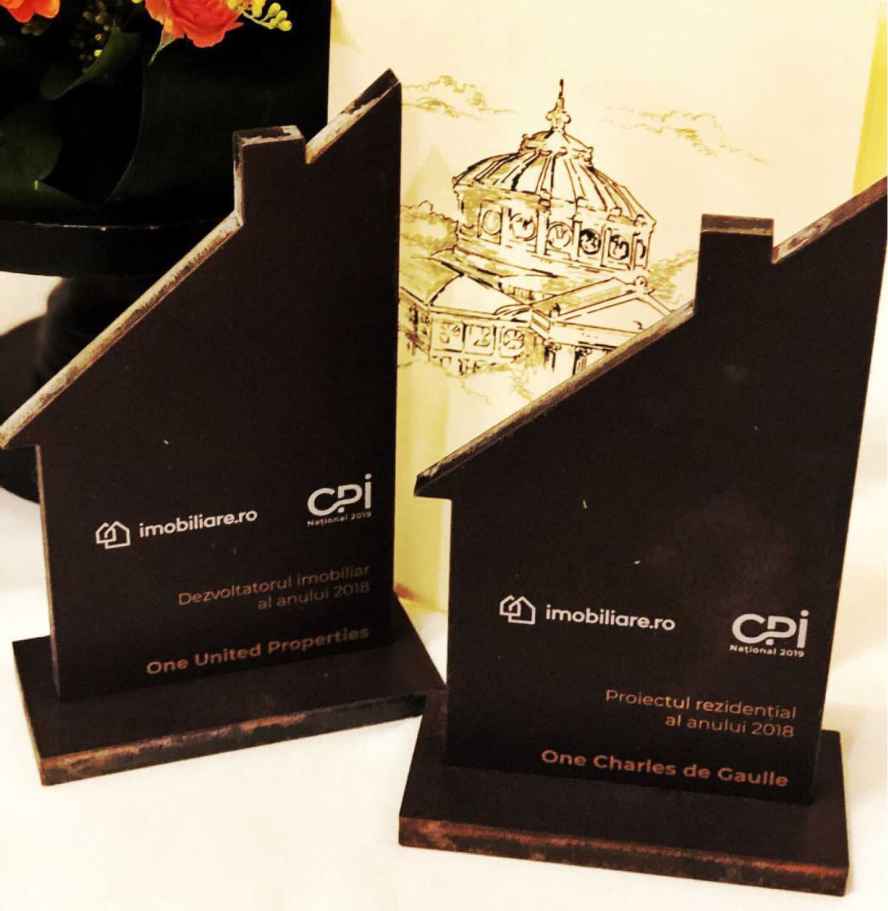 One United Properties, recipient of Developer of the Year & Residential Project of the Year Awards at CPI Național 2019