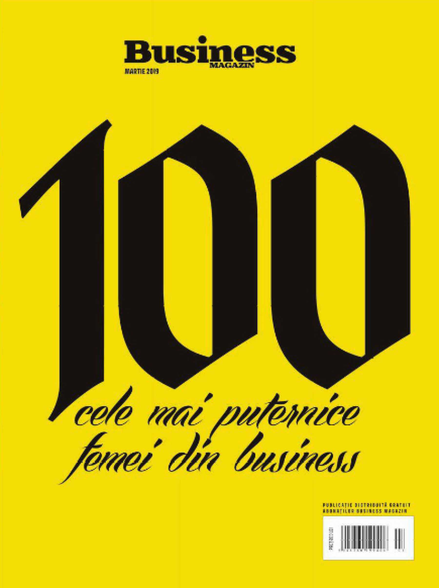 Cristina Căpitanu and Beatrice Dumitrașcu, in Business Magazin 100 most powerful women in business