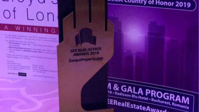 One Charles de Gaulle was awarded Residential Project of the Year at Europa Property SEE Real Estate Awards Gala