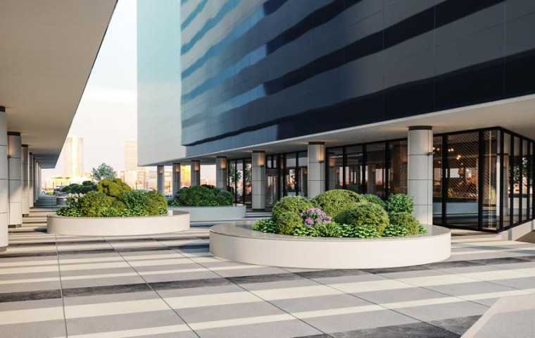 1 million EUR investment in a refurbishment process and a new design concept for One North Gate