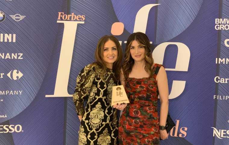 Lemon Interior Design received the Good Life Universe Award at Forbes Life Romania Gala