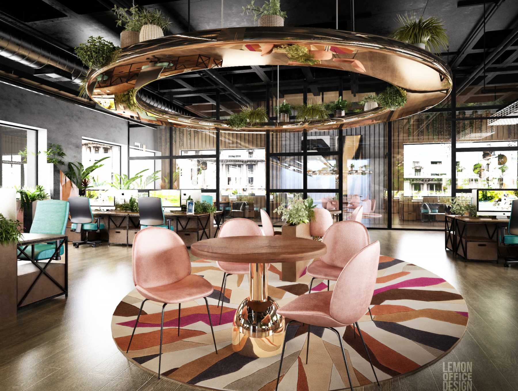 Lemon Interior Design on Romanian interior design trends for working spaces