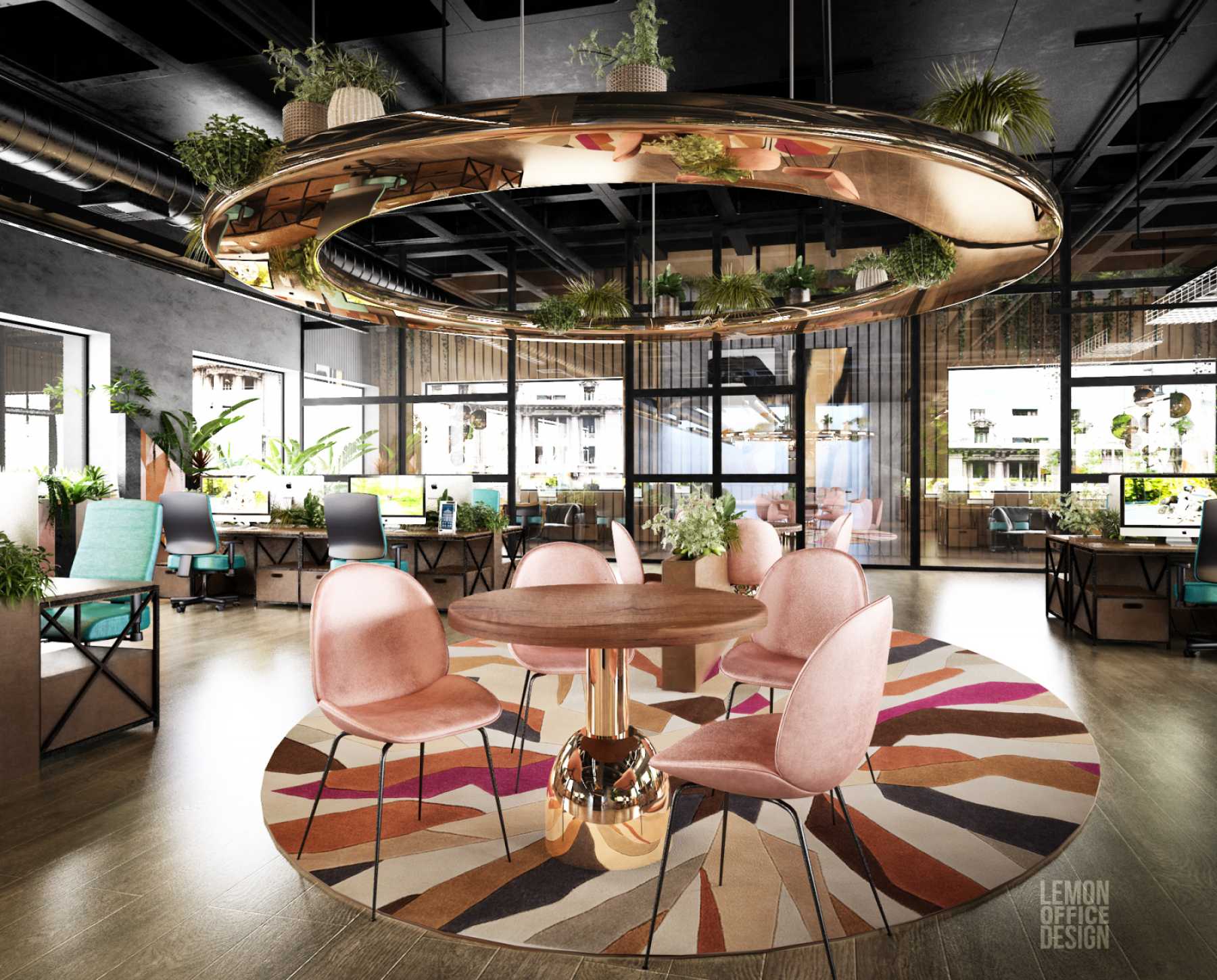 Lemon Interior Design on Romanian interior design trends for working spaces