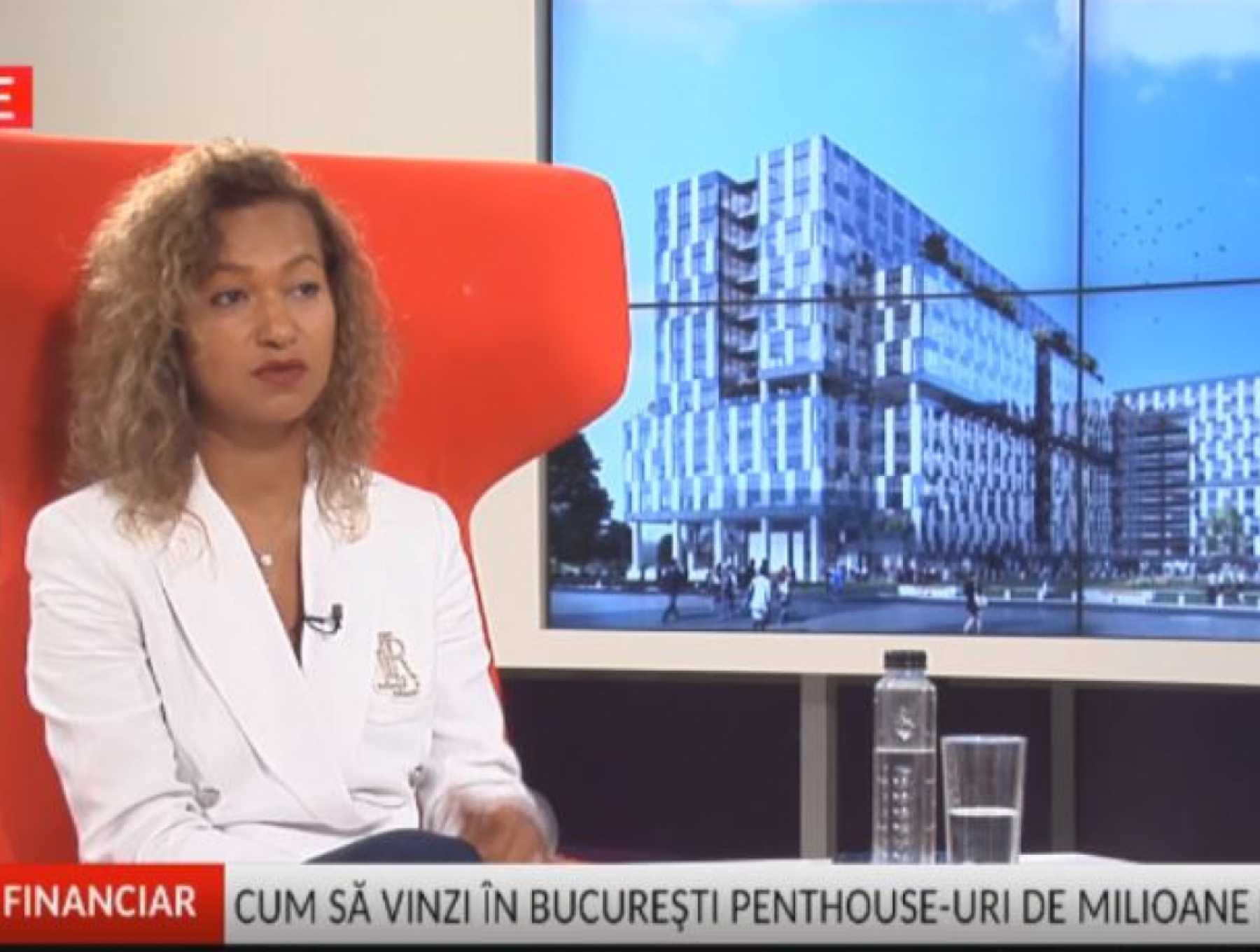 Beatrice Dumitrașcu, VP Residential Sales One United Properties live at Adevărul Financiar