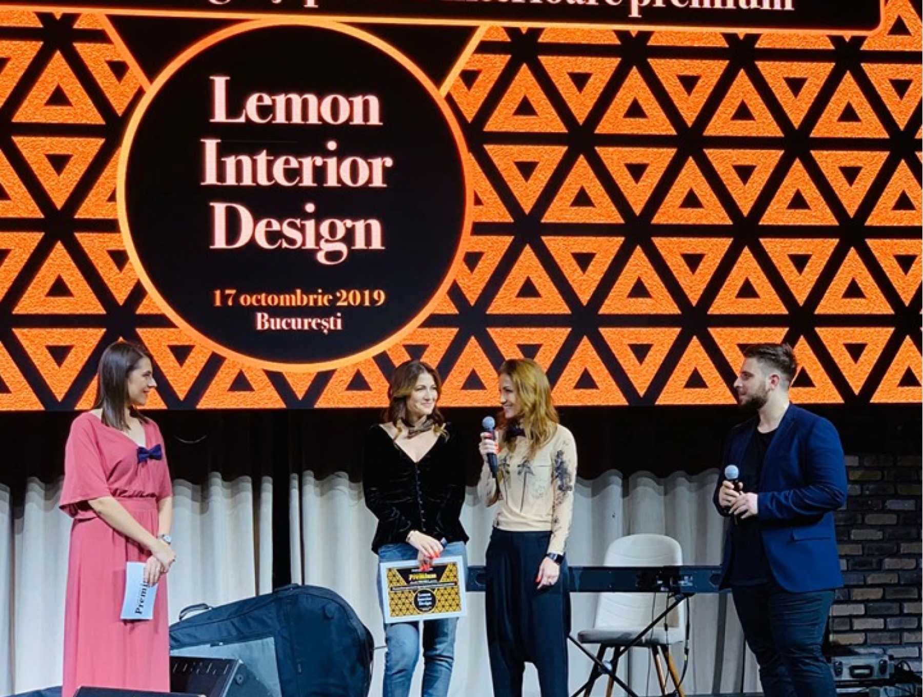 Lemon Interior Design was awarded at ZF După Afaceri Premium Gala