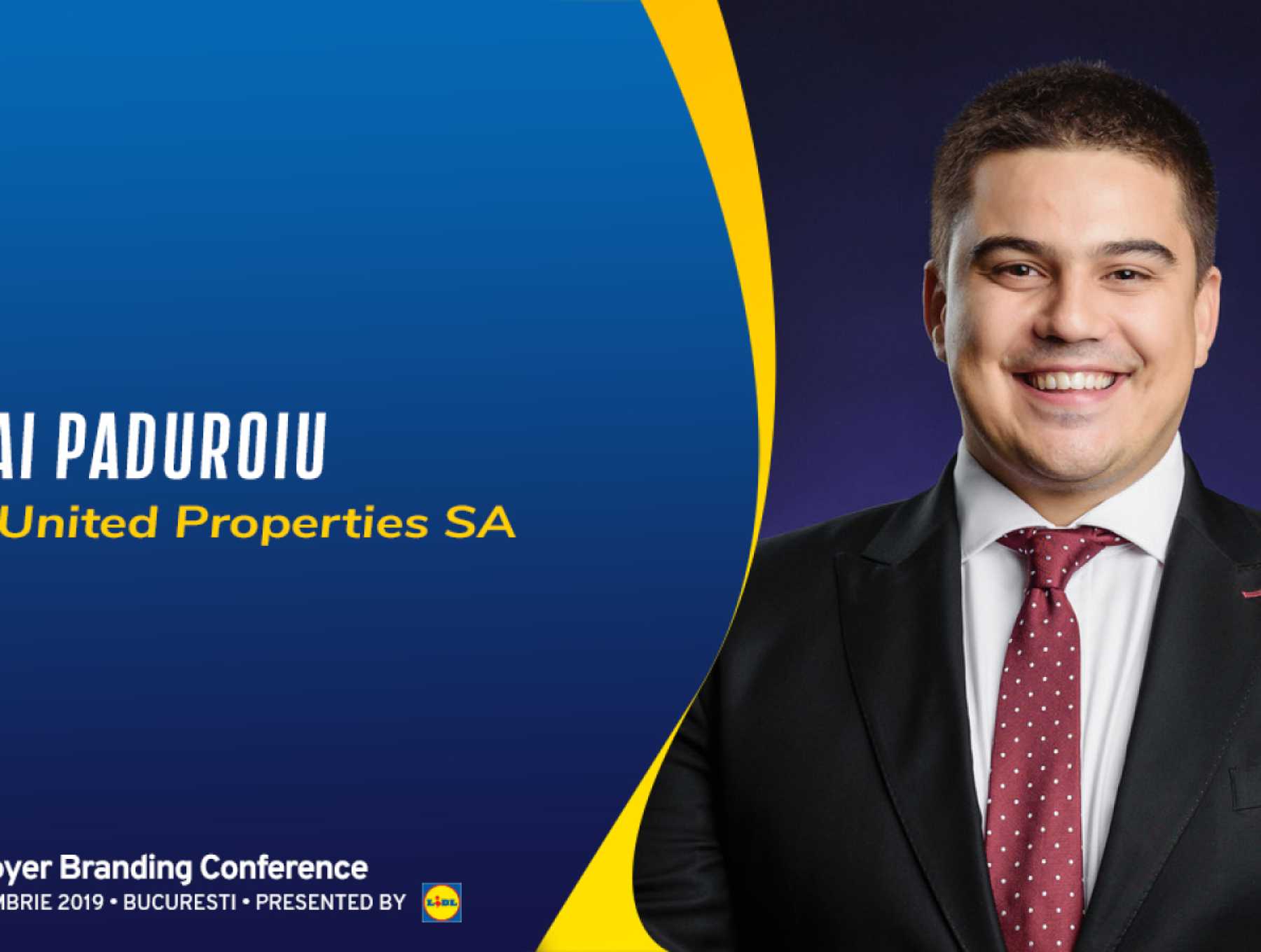 Mihai Păduroiu, CEO Office Division, speaker at Employer Branding Conference