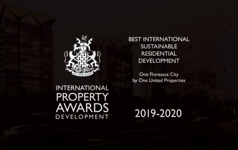 Premiere in Romania: One United Properties receives the Best International Award in Sustainable Residential Development