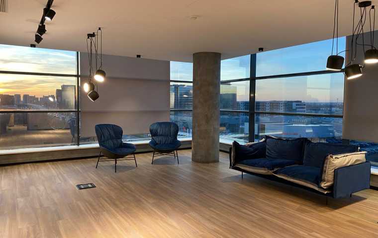 We moved our headquarters to One North Gate business park, with € 1 million invested for refurbishment