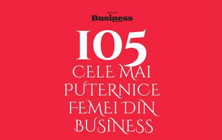Beatrice Dumitrașcu included in Business Magazin catalogue of 100 most successful Romanian businesswomen