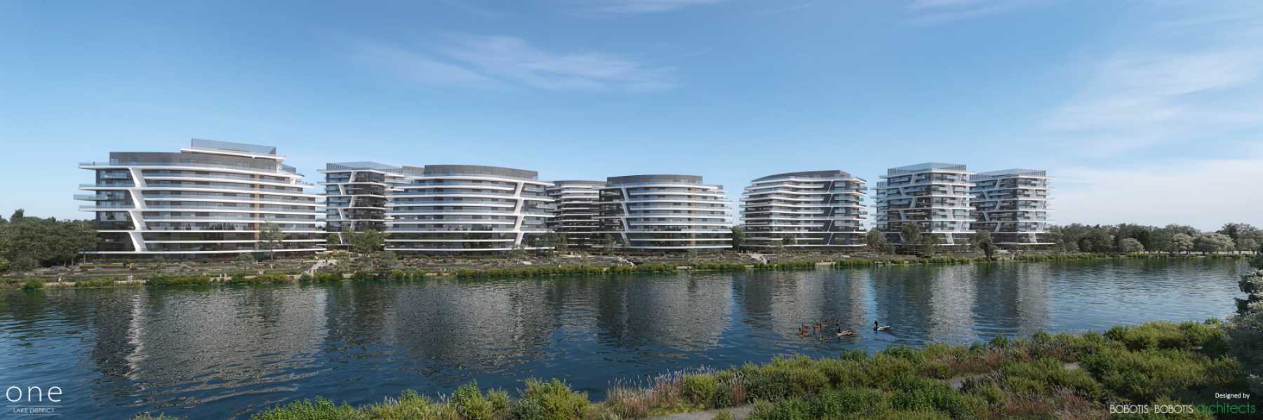 One Lake District: how the 2,000 apartments on the shore of Lake Plumbuita project will look like