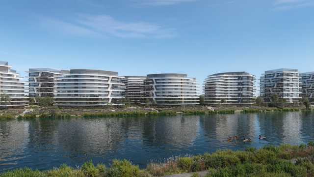 One Lake District: how the 2,000 apartments on the shore of Lake Plumbuita project will look like