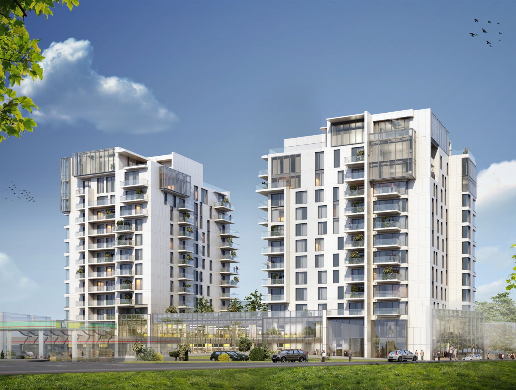 One Herăstrău Towers, on ZF cover: the most important residential development in Herăstrău, to be completed this year