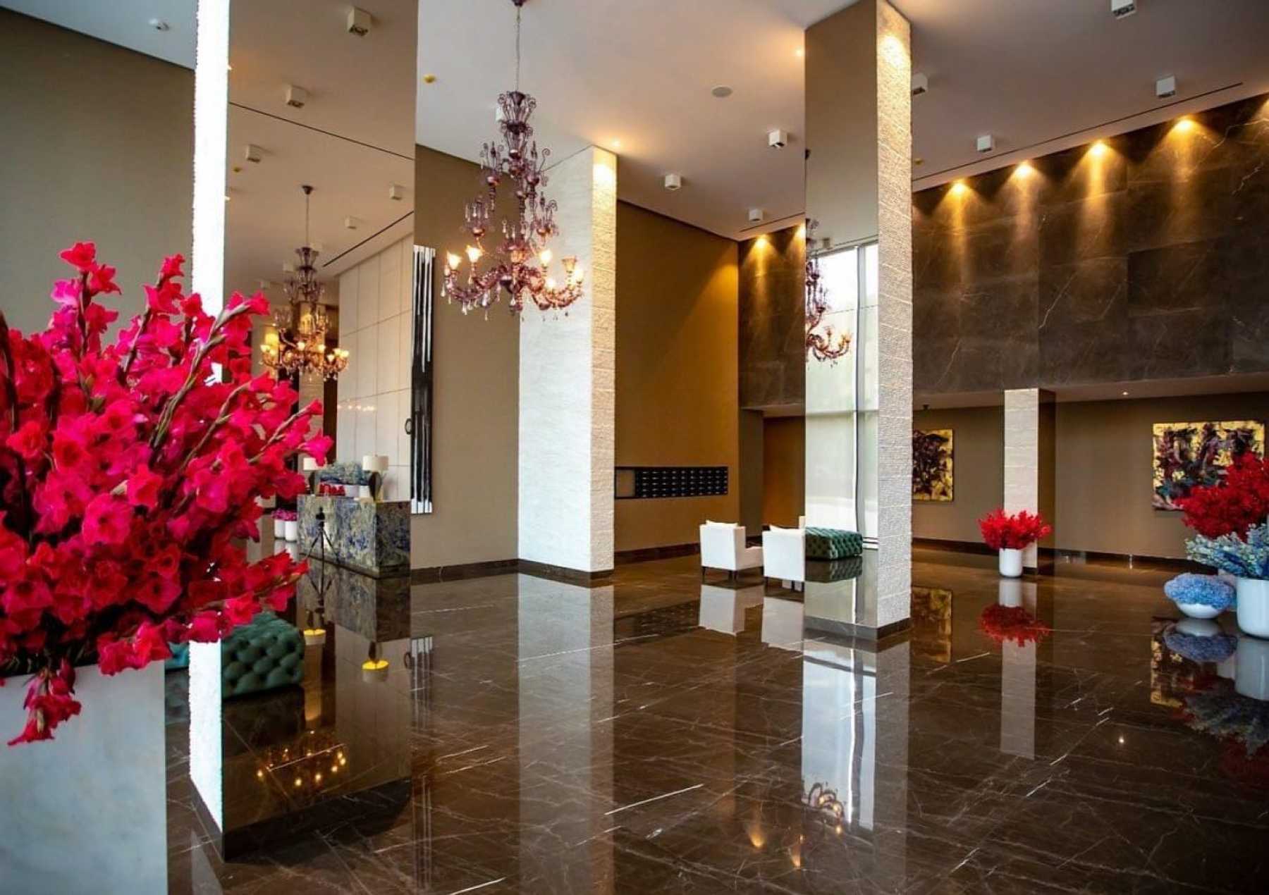 State of the art lobby and outstanding residential design at One Rahmaninov