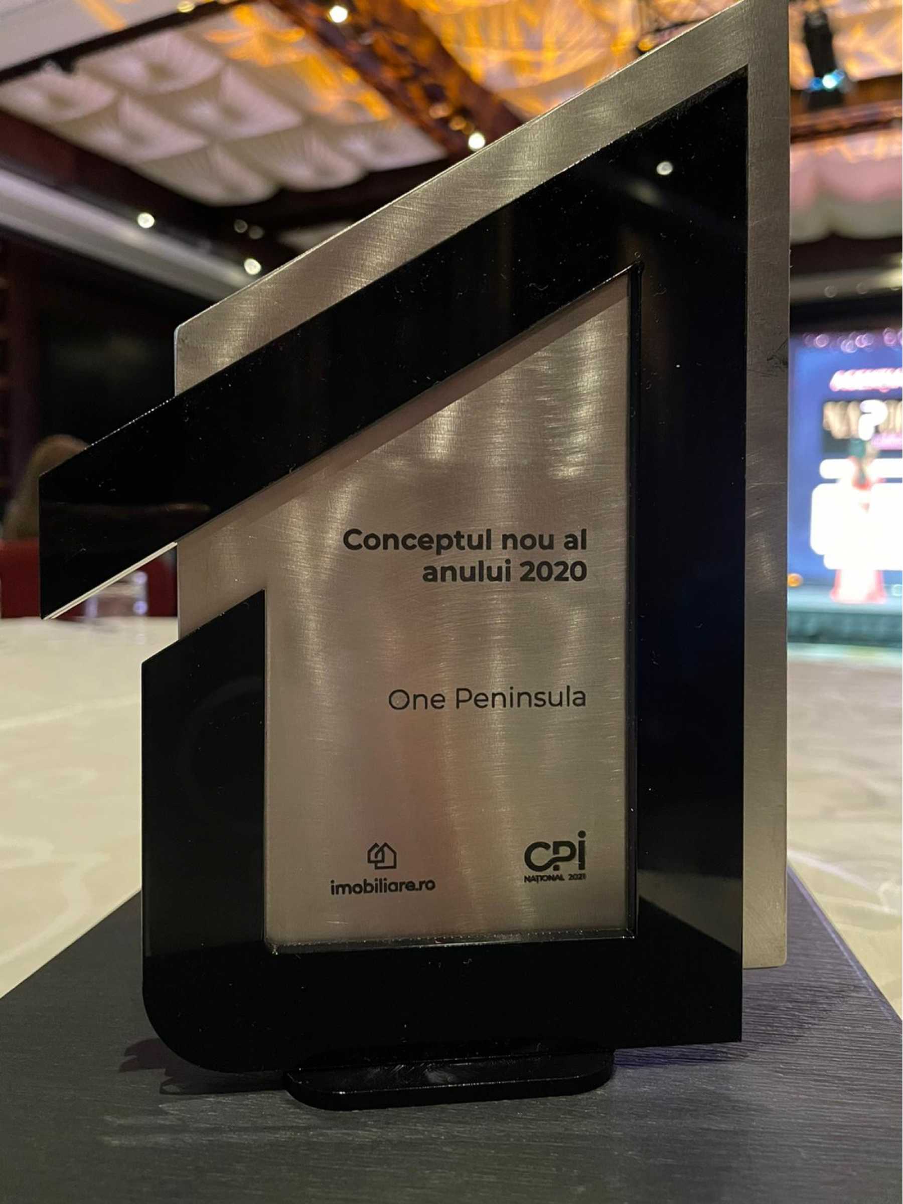 One Peninsula awarded with "New Concept of 2020" distinction at the Real Estate Professionals Gala