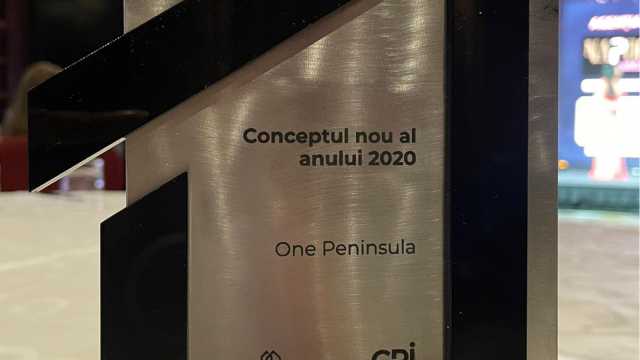 One Peninsula awarded with "New Concept of 2020" distinction at the Real Estate Professionals Gala