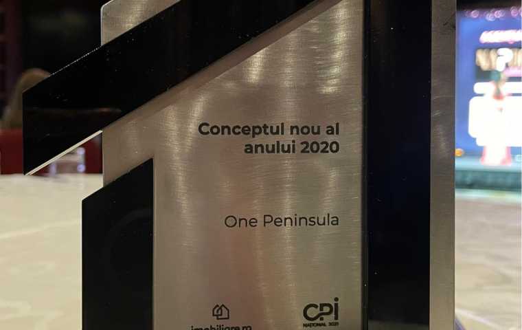 One Peninsula awarded with "New Concept of 2020" distinction at the Real Estate Professionals Gala