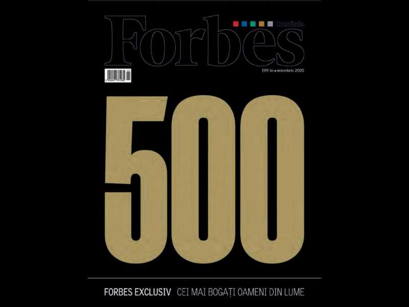One United Properties S.A. ranked number 5 in Forbes Romania Top 500.