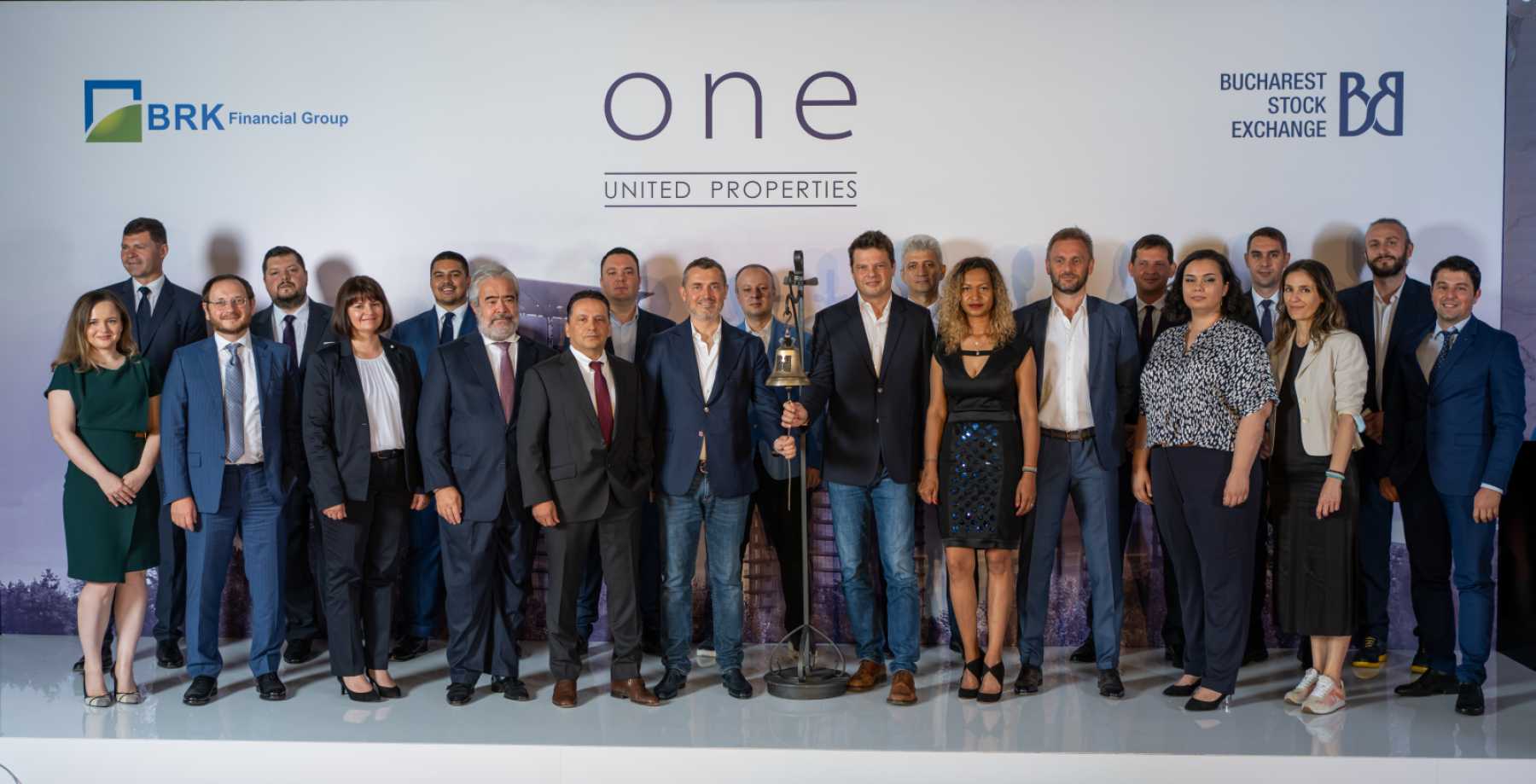 One United Properties is officially listed on the Bucharest Stock Exchange