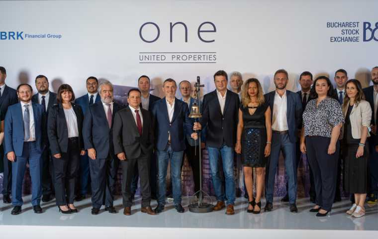 One United Properties is officially listed on the Bucharest Stock Exchange