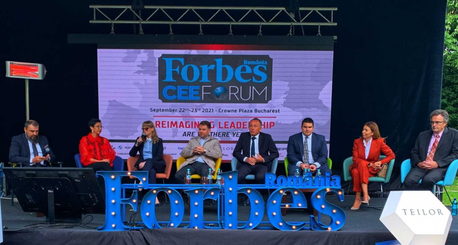 Mihai Păduroiu, CEO Office Division One United Properties, at Forbes CEE Forum 2021