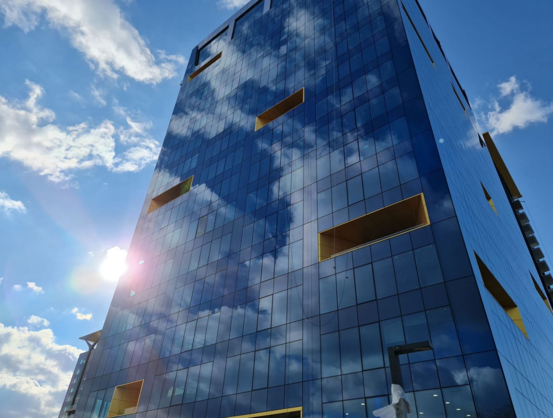 One Tower is the first office building in Romania to obtain LEED v4 Platinum Building Design and Construction certification