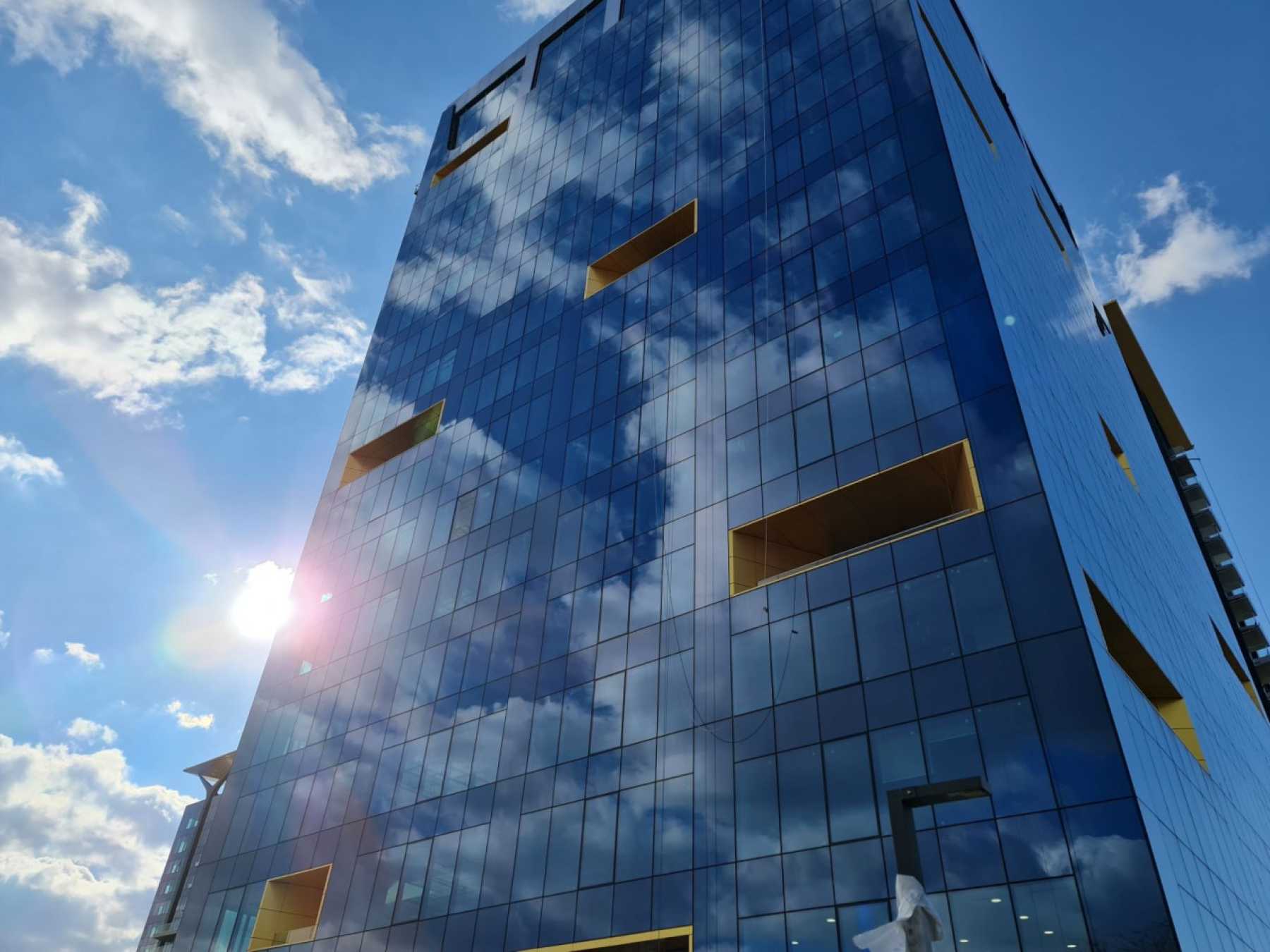 One Tower is the first office building in Romania to obtain LEED v4 Platinum Building Design and Construction certification