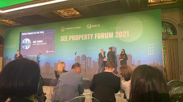 One Tower premiat cu Office Project of the Year în cadrul SEE Property Forum Awards 2021