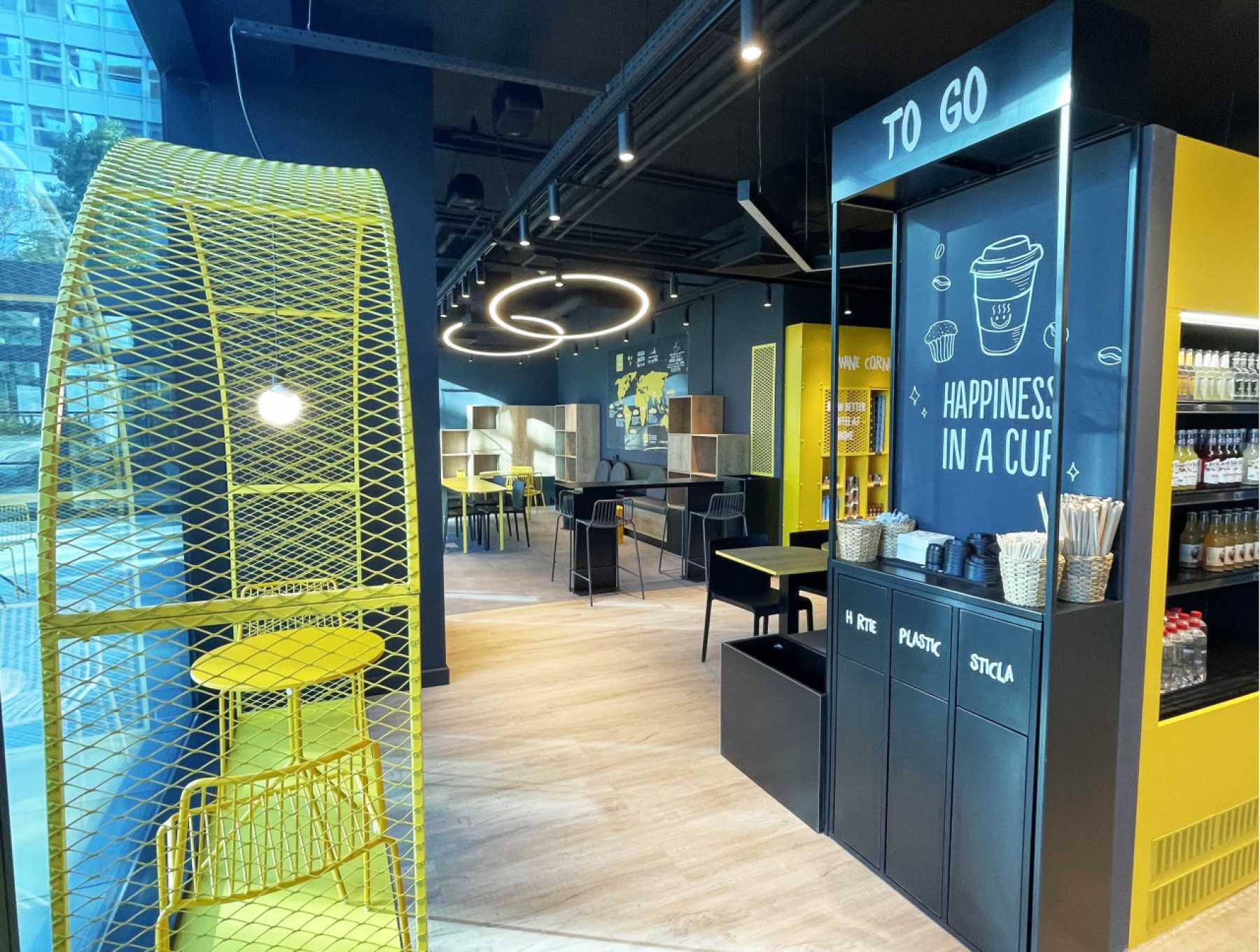 Ted’s Coffee has opened a cafe on the ground floor of the One Tower