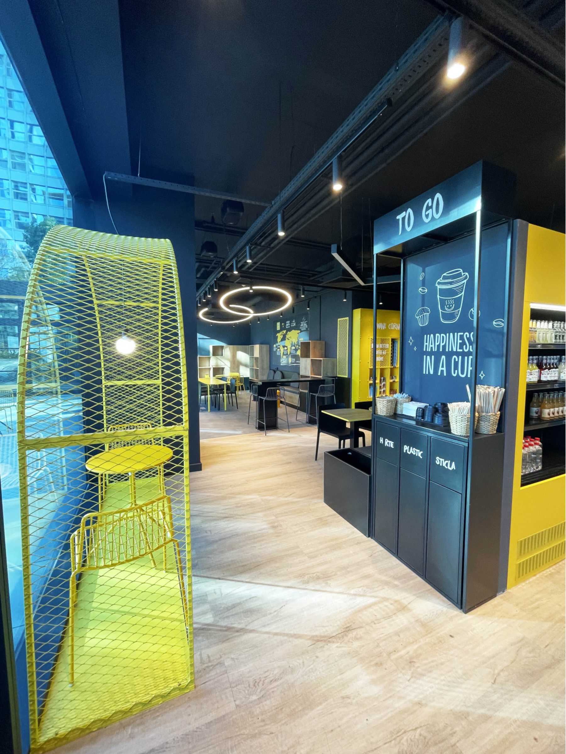 Ted’s Coffee has opened a cafe on the ground floor of the One Tower