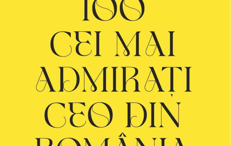 Victor Căpitanu, voted in Business Magazin "100 most admired CEOs in Romania" catalogue