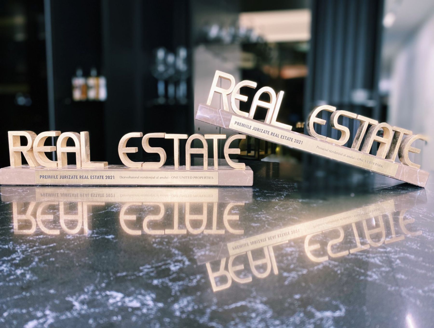 One United Properties and Lemon Interior Design, awarded at the 2021 Real Estate Magazine Gala