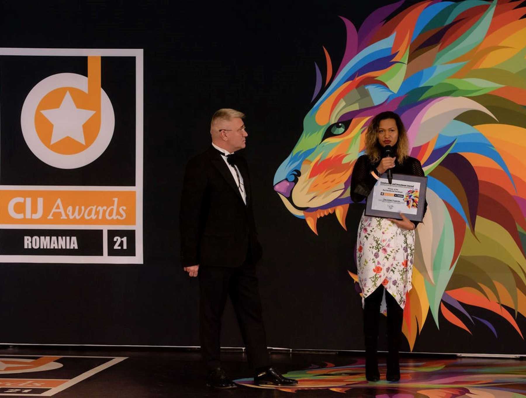One United Properties, awarded at the CIJ Awards Romania 2021 gala