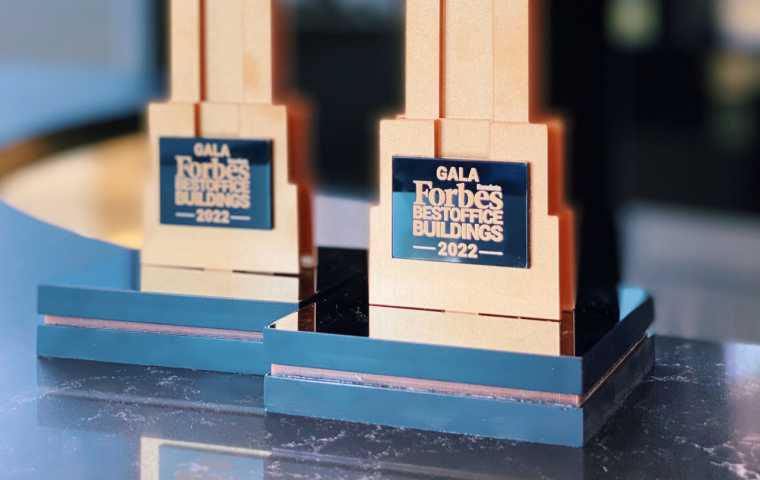 One United Properties, two awards at Forbes Best Office Buildings Gala
