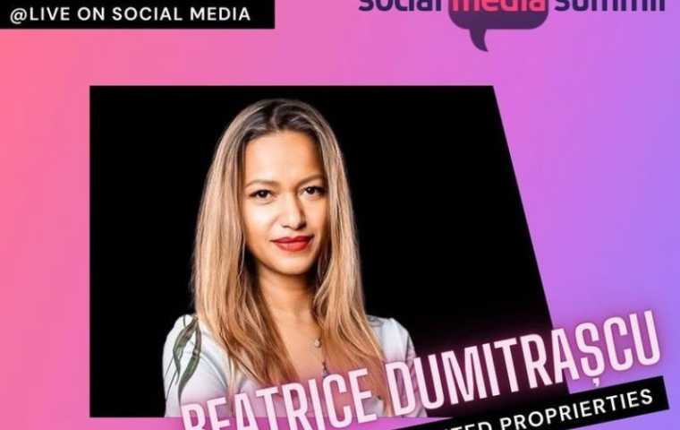 Beatrice Dumitrașcu, CEO Residential Division One United Properties, speaker în cadrul Social Media Summit 2022