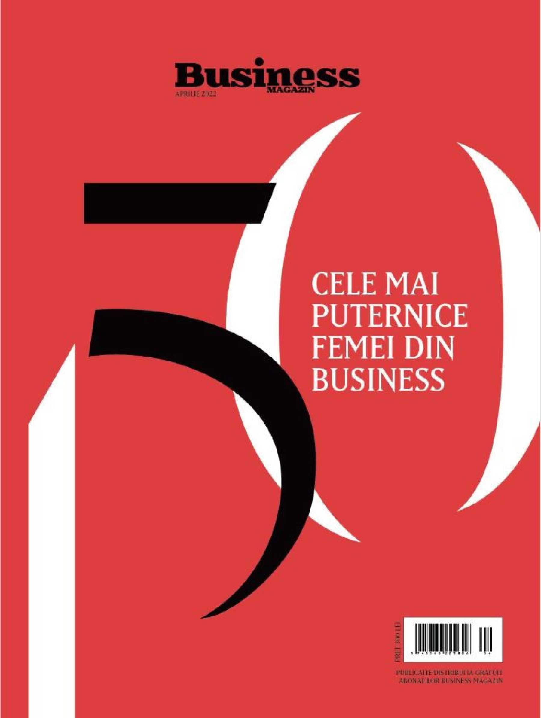 Catalogul Business Magazin 2022 „Cele mai puternice femei din business”