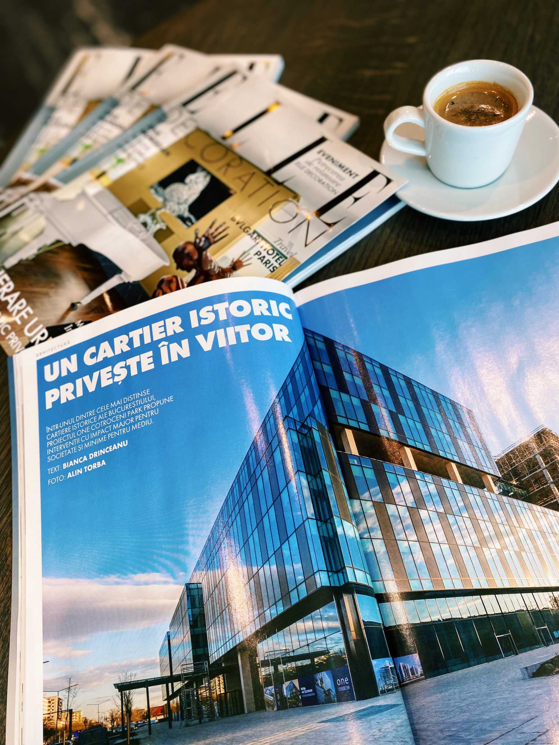 One Cotroceni Park. About urban regeneration in ELLE Decoration