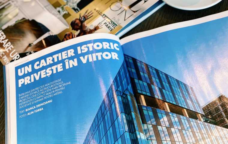 One Cotroceni Park. About urban regeneration in ELLE Decoration