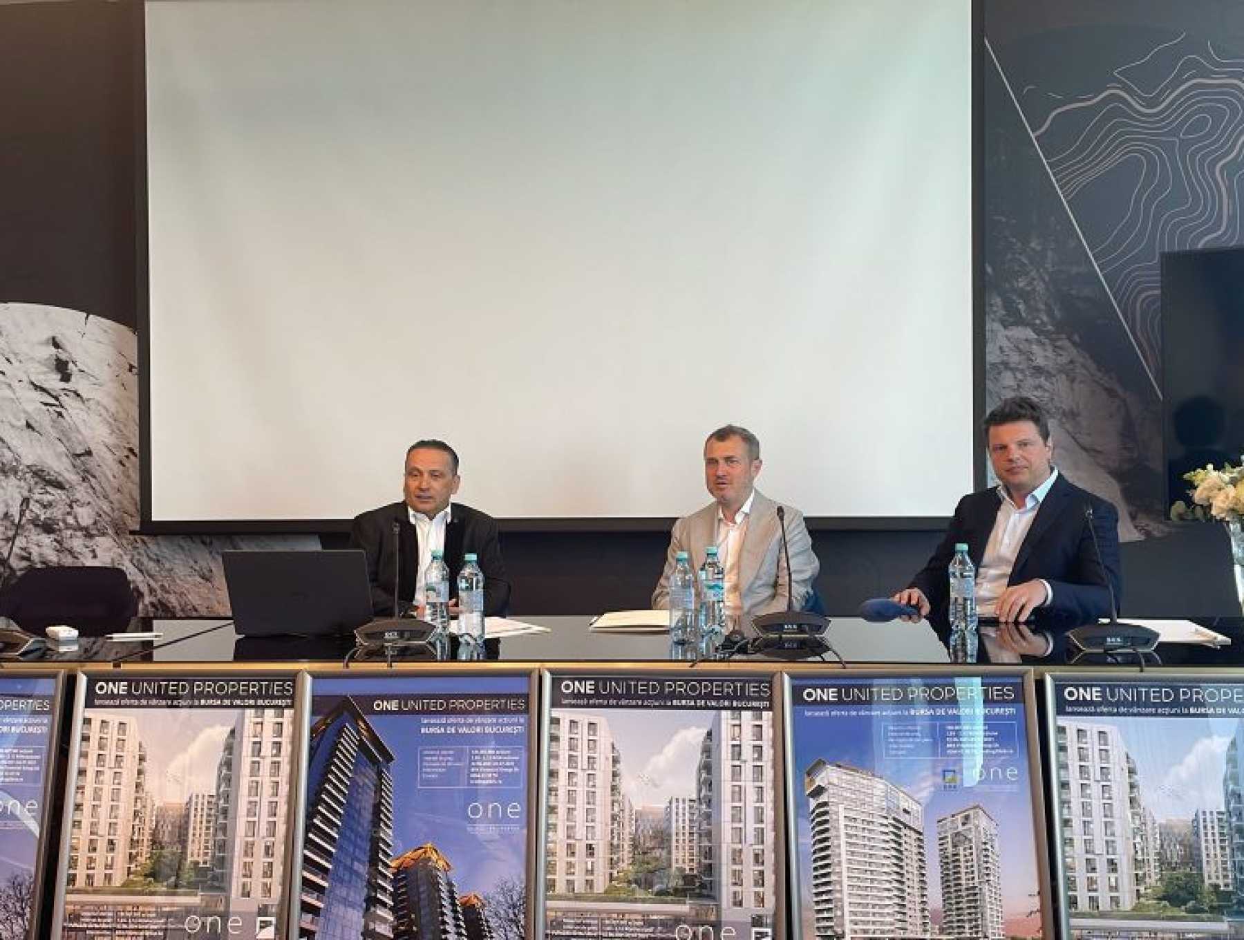 Acţionarii One United Properties aprobă plata unui dividend de 75 milioane de lei pentru exercițiul financiar 2021