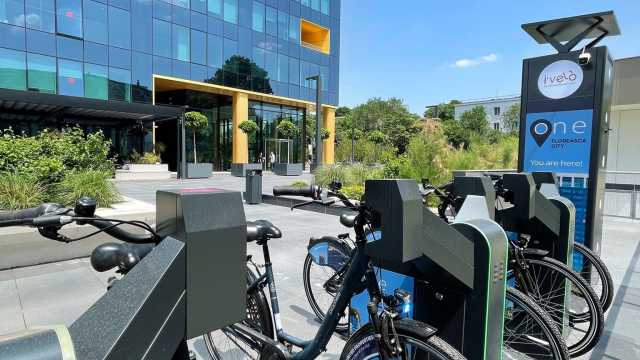 One Floreasca City găzduiește noi stații automatizate de biciclete i’Velo