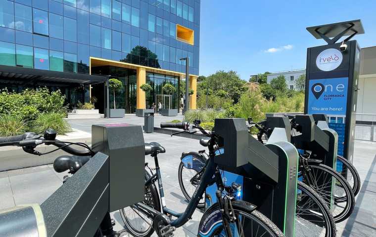 One Floreasca City hosts new automated i’Velo bicycle stations