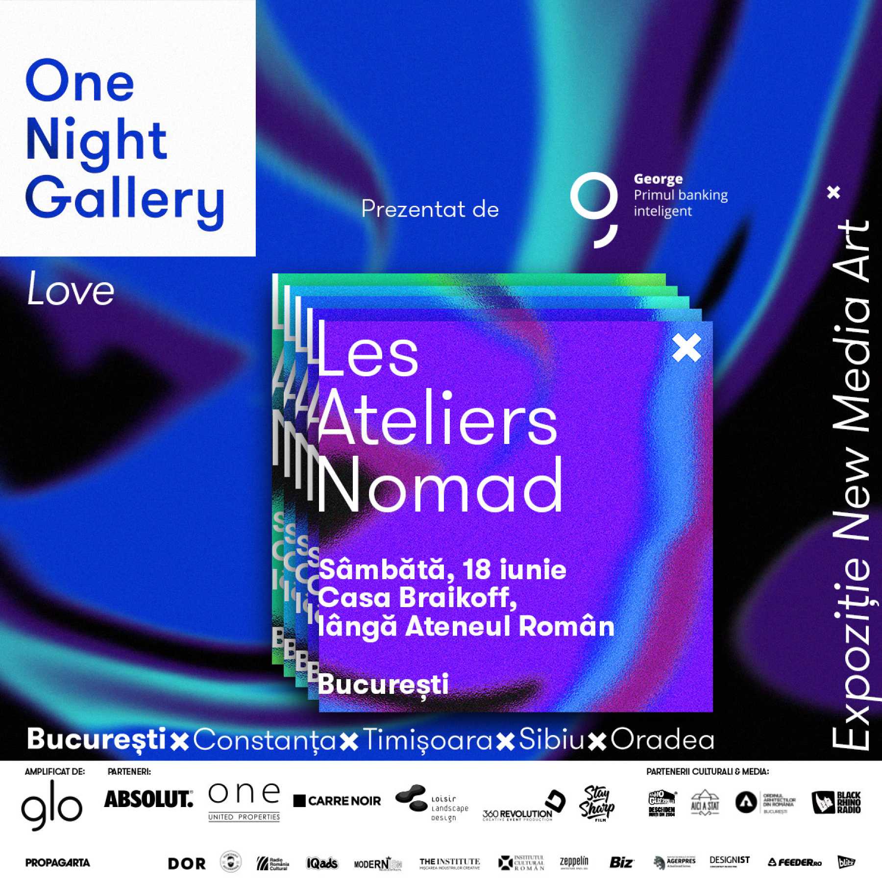 One United Properties supports One Night Gallery @ One Athénée (Braikoff House) in Bucharest
