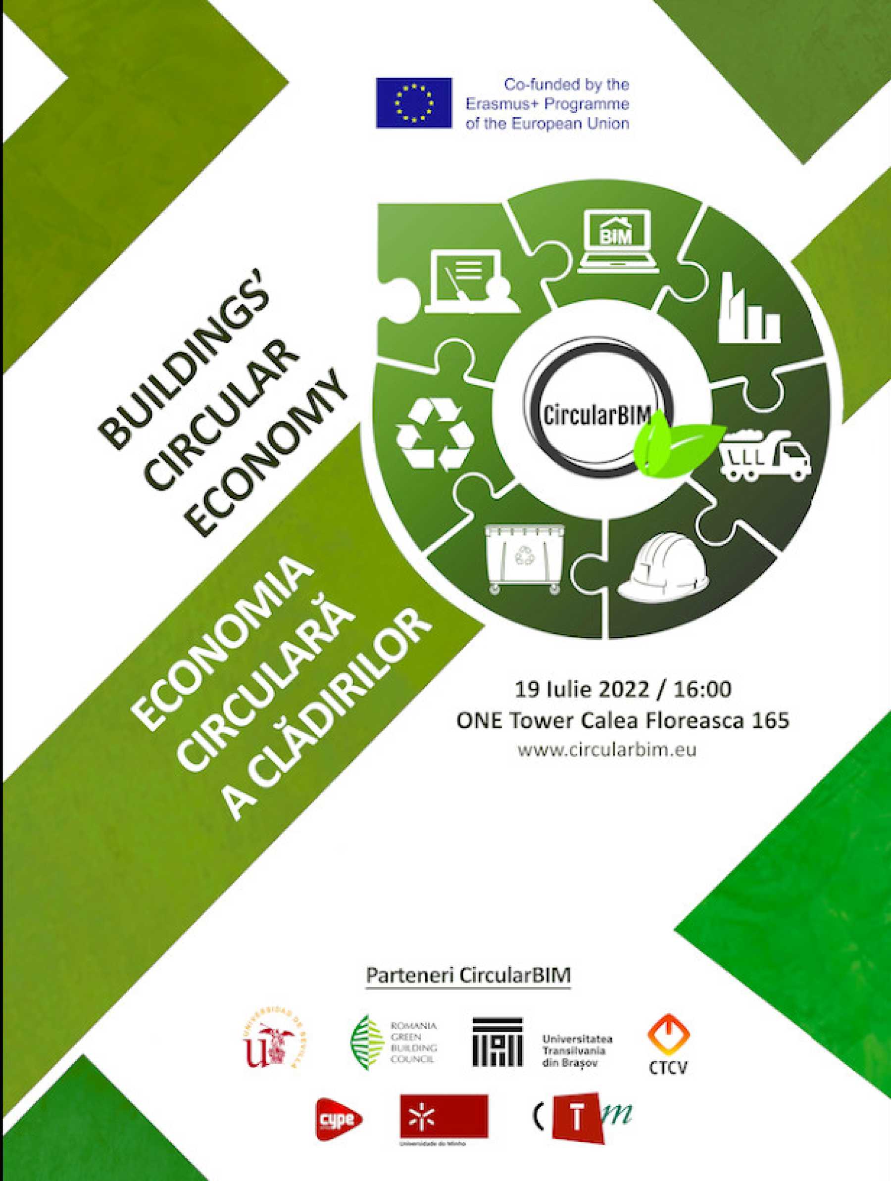 Clădirile verzi One United Properties, studiu de caz la seminarul „Economia Circulară a Clădirilor”