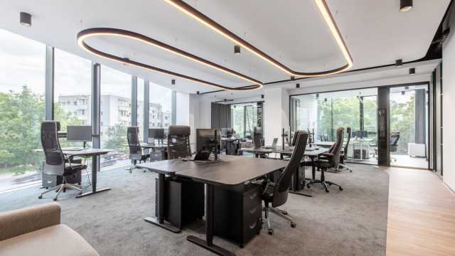 Thematic Channels, contemporary design offices at One Herăstrău Towers