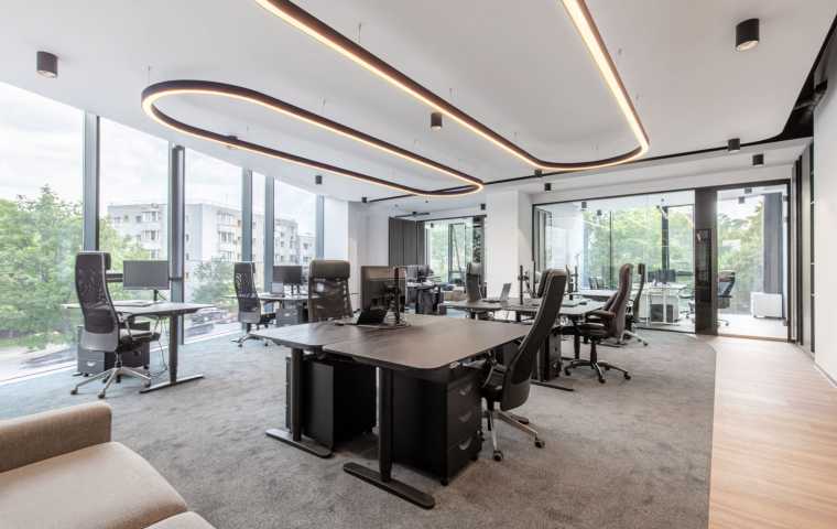 Thematic Channels, contemporary design offices at One Herăstrău Towers